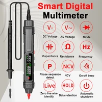 New Smart Digital Multimeter 6000 Counts Non Contact High Precision Voltage Detector Pen Auto Range NCV Capacitance OHm Tester 1