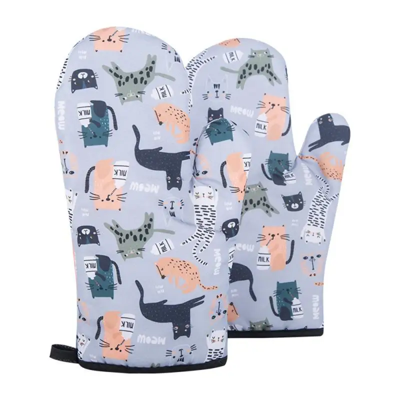 

Microwave Mitts Gloves Anti-scald Heat Resistant Insulation Non-slip Kitchen Tools Oven Mitts Baking Accessories