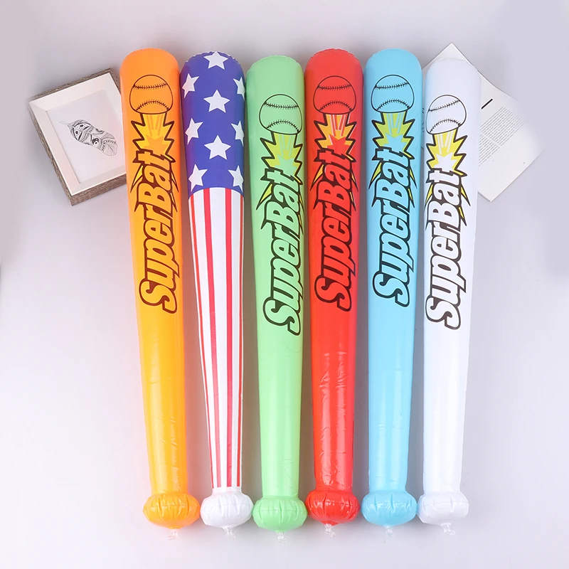 

Inflatable Balloon Stick PVC Inflatable Baseball Bat Kids Birthday Gifts Toys Independence Day Decorat