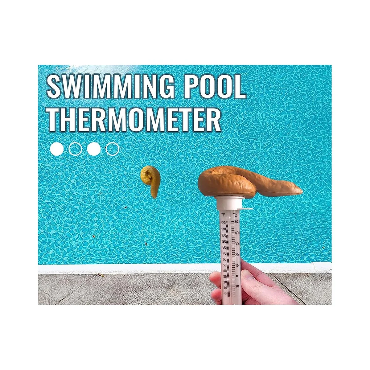 

Летняя фотография, смешной термометр для бассейна, плавающий бассейн для розыгрыша