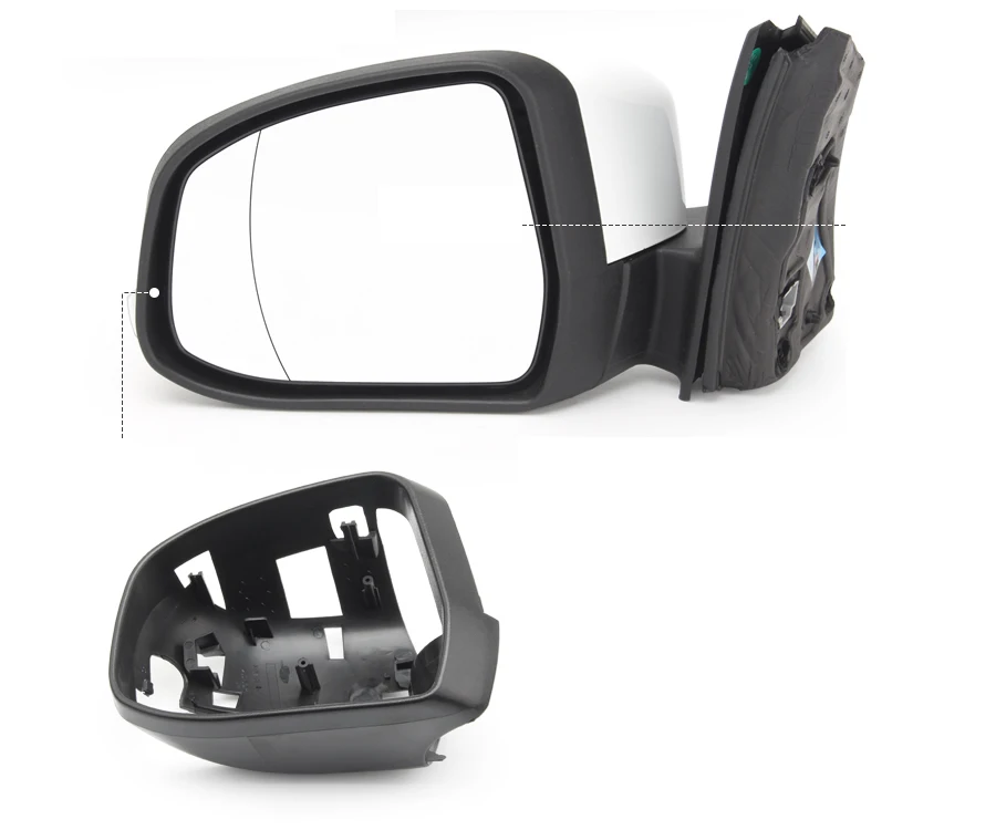 Copri Specchietto Retrovisore Per Ford Focus/Mondeo - Lato Sinistro O Destro, Nero ABS - Foto 6