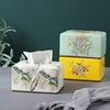 1pc Nordic Ceramic Tissue Box European Living Room Dining Room Decoration Tissue Holder 1