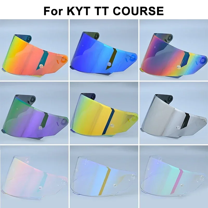 Visera para casco TT COURSE, protector para casco de motocicleta, parabrisas, protector solar, accesorios para cascos TTC de alta resistencia para KYT