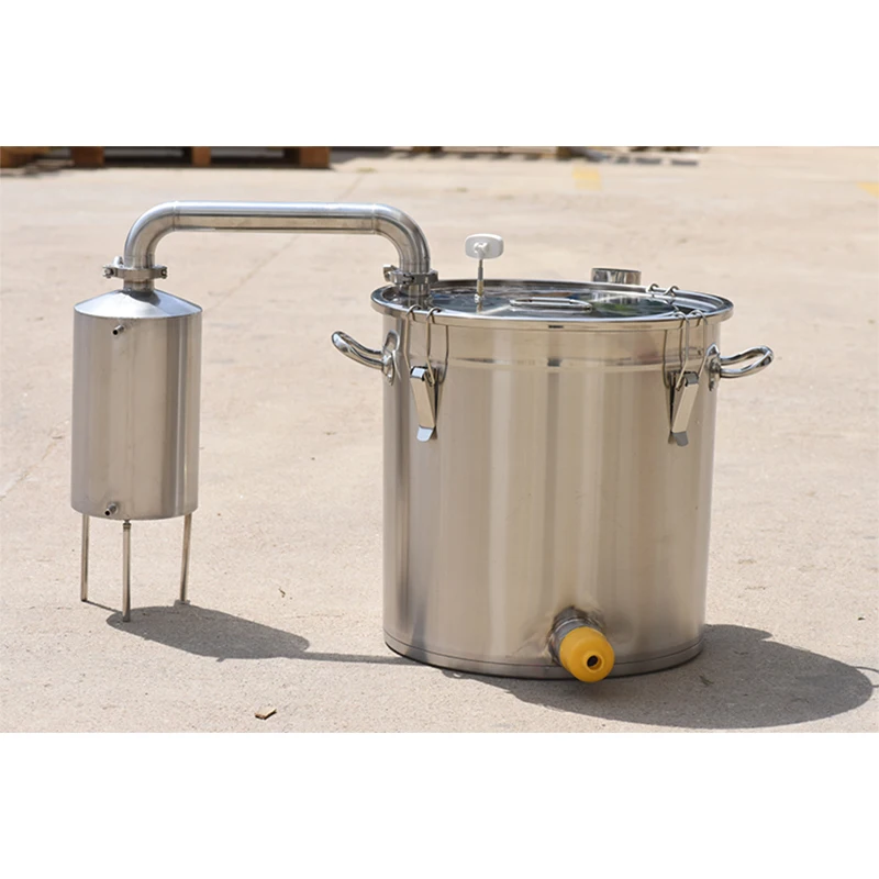 50L Distiller Electric Alcohol Distiller Traditional Liquor Distiller 304 Stainless Steel Without Heating Rod 3kw 3