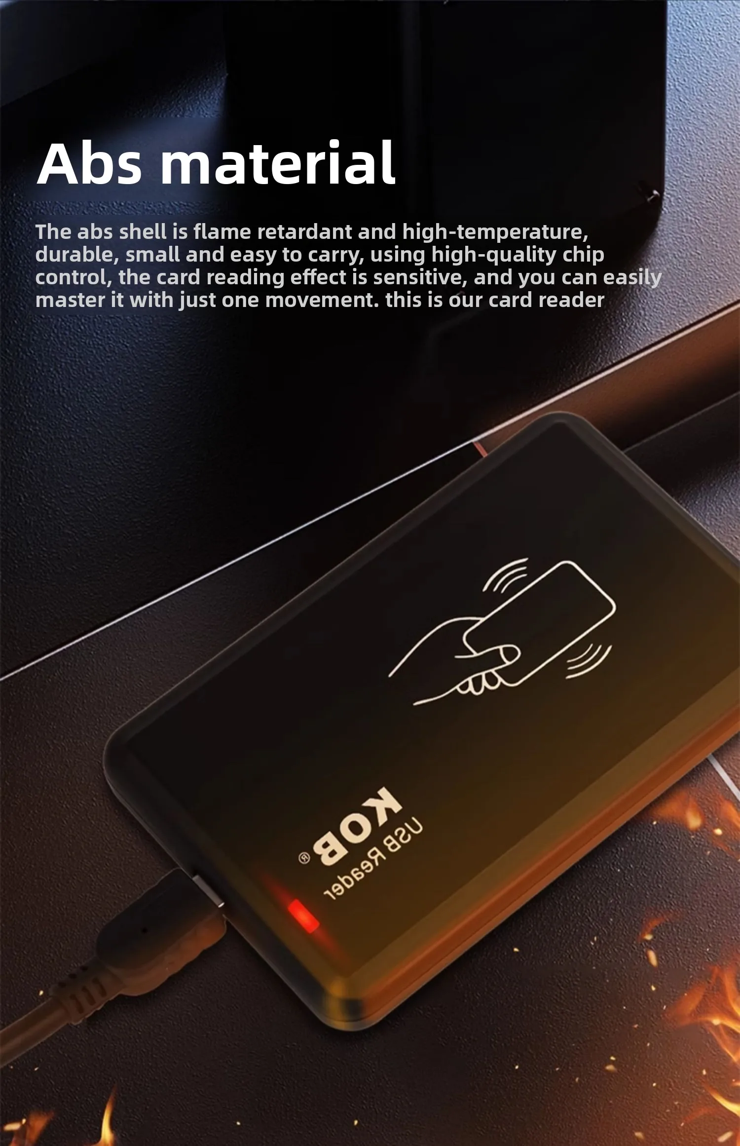 access control card issuing machine IC card reader USB interface  driver free ID