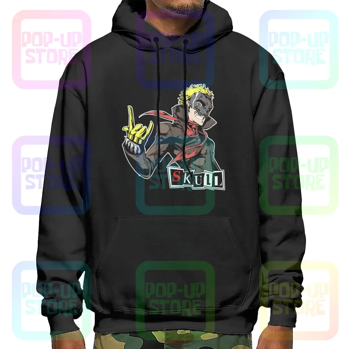 Persona 5 Ryuji Sakamoto Skull Art-Shin Megami Tensei Felpa Con Cappuccio Felpe Con Cappuccio Regalo Best Seller