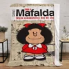 Mafalda Funny Blanket for Sofas Custom Blankets Sofa Decoration Bed Throw Luxury Bedding Knitted Plaid Beach Towel Home Interior 3