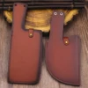 High-end hand stitched high quality knife sheath, suitable for kitchen knives, outdoor knives, camping kitchen knives 2