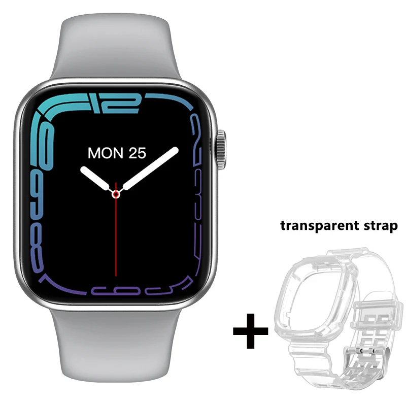 NFC Newest HW37plus Smartwatch Smart Watch Heart Rate Monitor Voice Assistant Men Women 2022 PK D20 IWO 13 HW22 W37 pro W26 