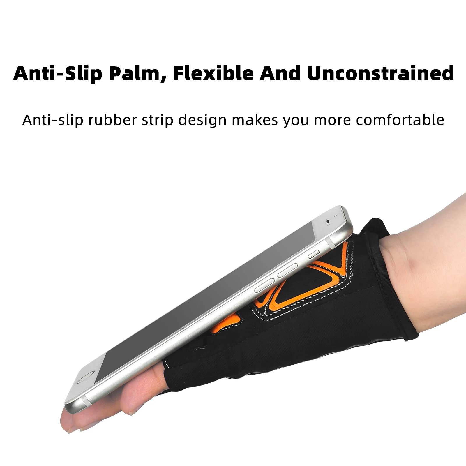 A pair of KUPOSS cycling gloves, shock-absorbing, half-finger, breathable, soft, perspiration-wicking cycling supplies 4