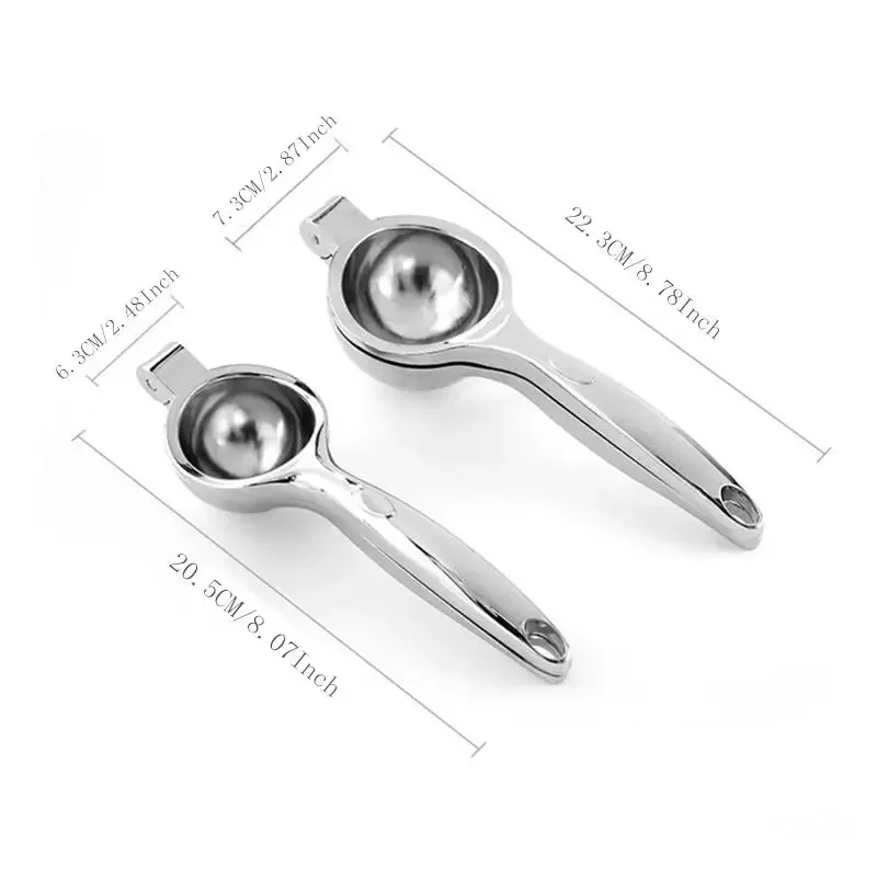 Manual Lemon Squeezer Zinc Alloy Orange Squeezer Juicer Fruit Juice Citrus Press Machine Handle Press Lemon Clip Kitchen Gadgets