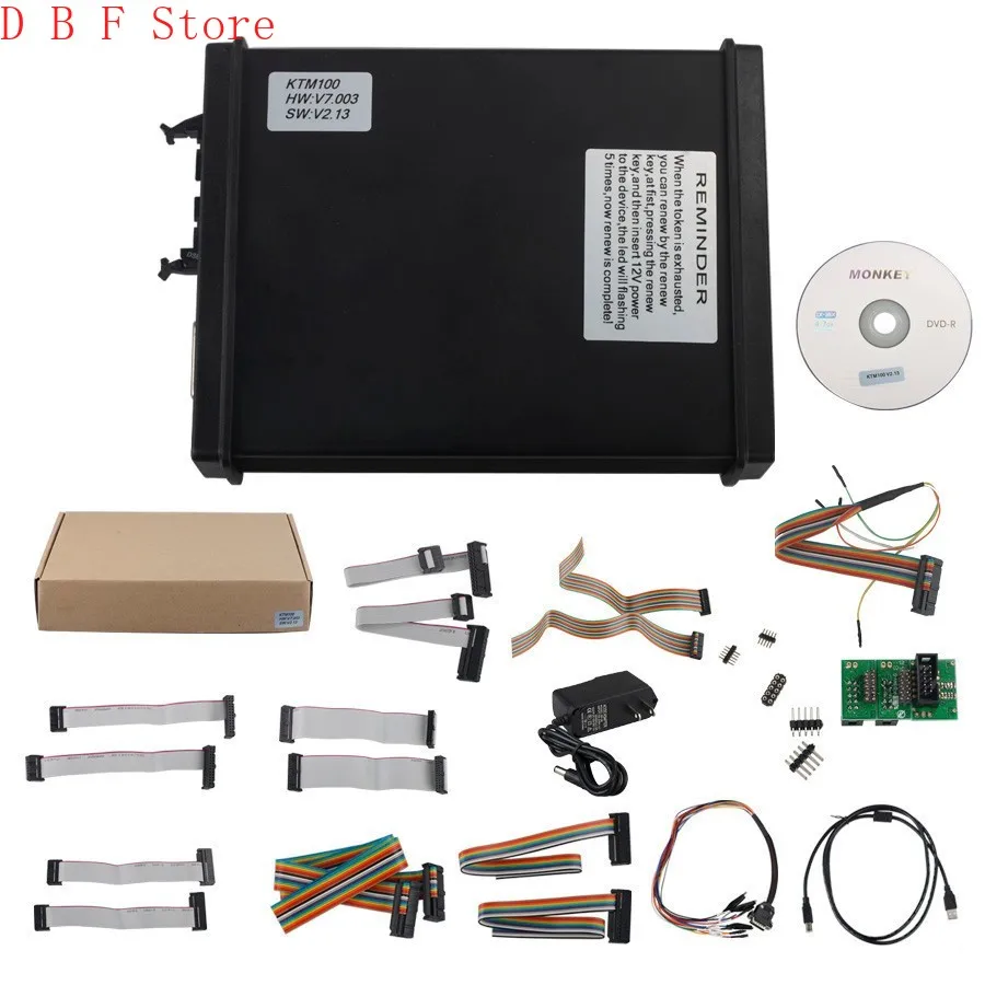 

V2.13 FW V7.003 KTM100 KTAG K-TAG ECU Programming Tool Master Version with No Token Limitation KTAG