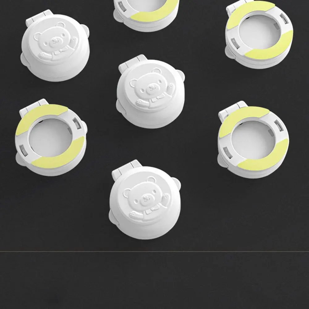 Safety Knob Cover Padlock Gas Knob Cover Child Safety Lock Electric Switch Button Protection Washing Machine Switch Lock