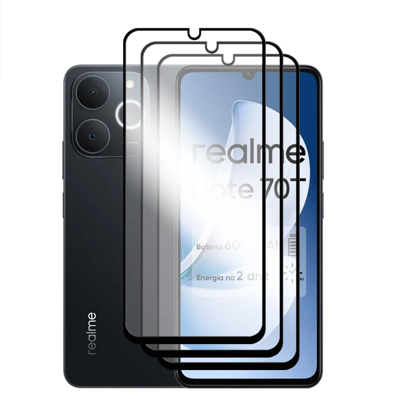 6-in-1 Tempered Glass Screen and Lens Protector Set with 2.5D Full Coverage