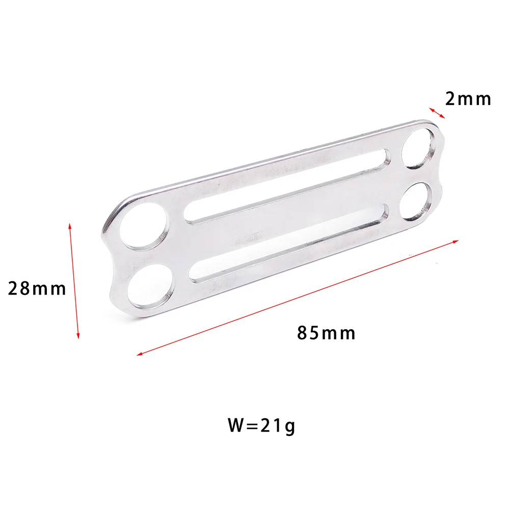 

Prevent Accidental Release of Dive Weights with Scuba Dive DRing Dive Weight Belt Slide Keeper Webbing Harness Retainer Stopper