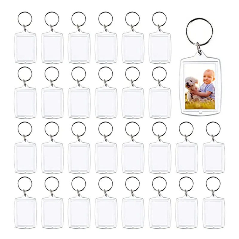 5pcs lot Blank Round Photo Insert Keychains Acrylic Keychain 5pcs-lot-blank-round-photo-insert-keychains-acrylic-keychain