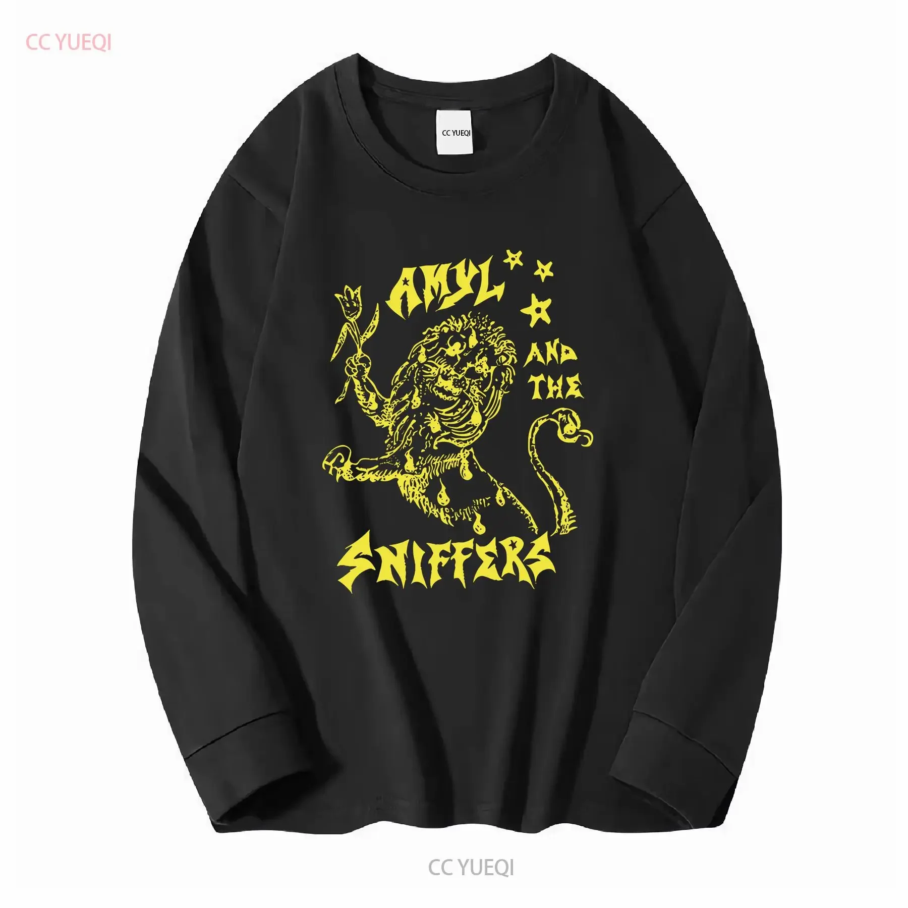 New Amyl And The Sniffers Band T Shirt Black Classic S 2345XL