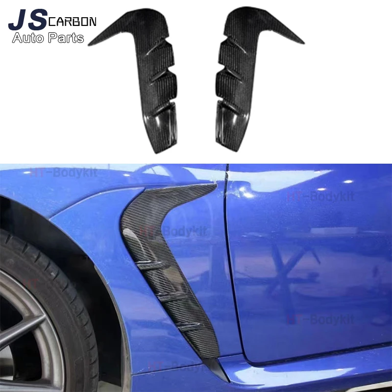 

For Toyota GR86 Subaru BRZ 2019+ Carbon Fender Vents Garnish Fit Front Fender Air Intake Duct Cover Trim Tuning body kit