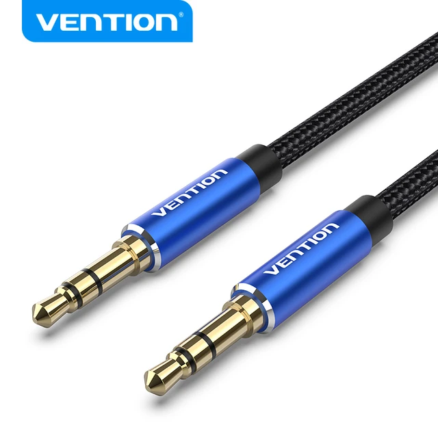 Vention-Cable auxiliar de 3,5 MM para auriculares JBL, conector macho a  macho de 3