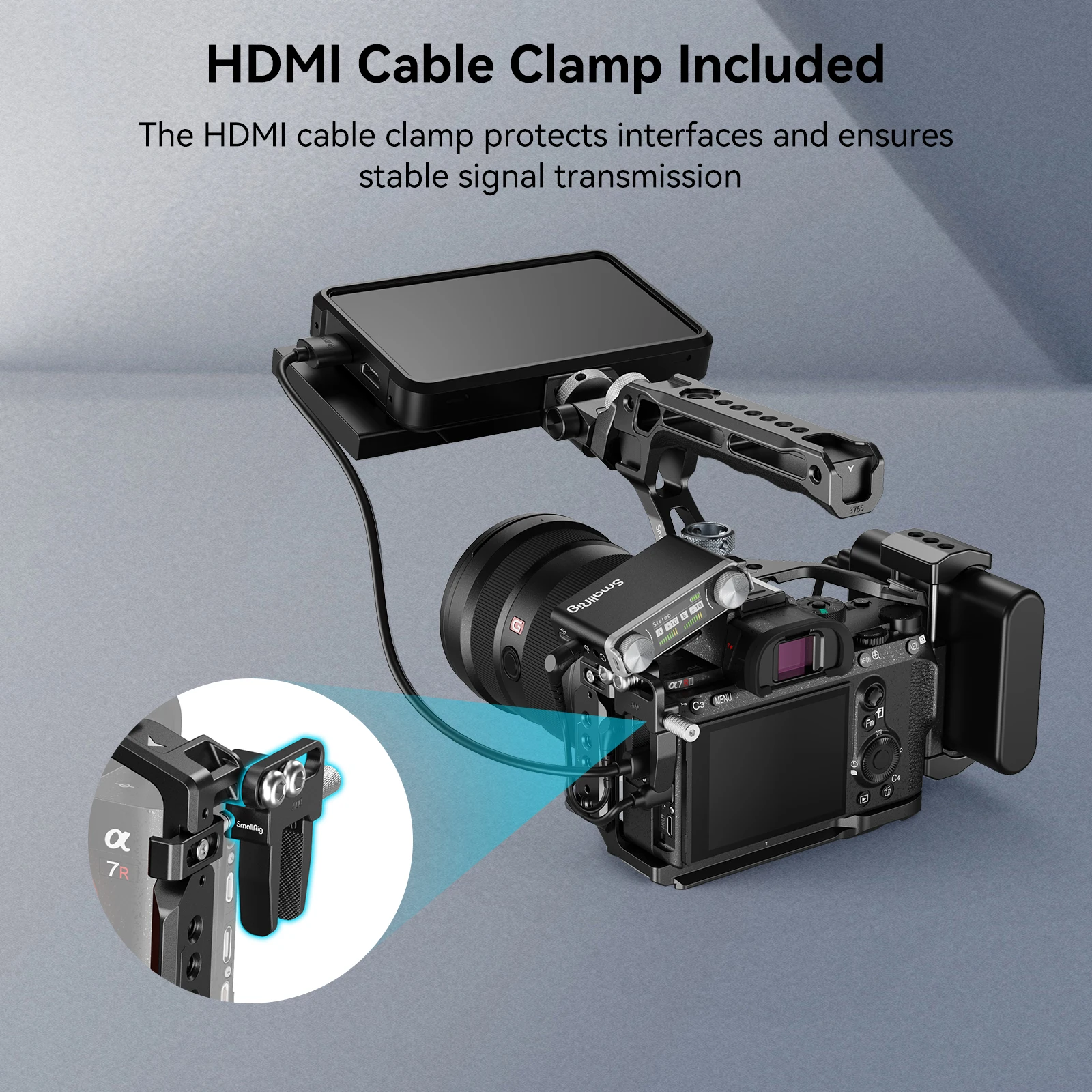 Cage A7s2 Hdmi SmallRig A7 III A7R III Cage Kit With Top Handle