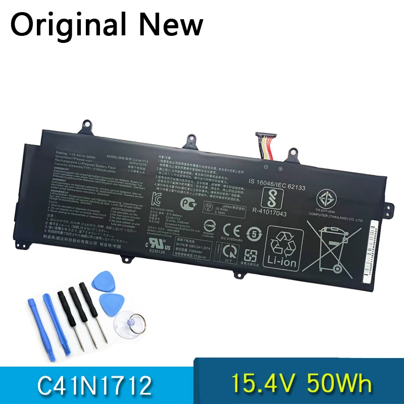 

NEW Original C41N1712 Laptop Battery For ASUS Rog Zephyrus GX501 GX501VI GX501GI GX501GM GX501VSK GX501GS GX501VS-XS71