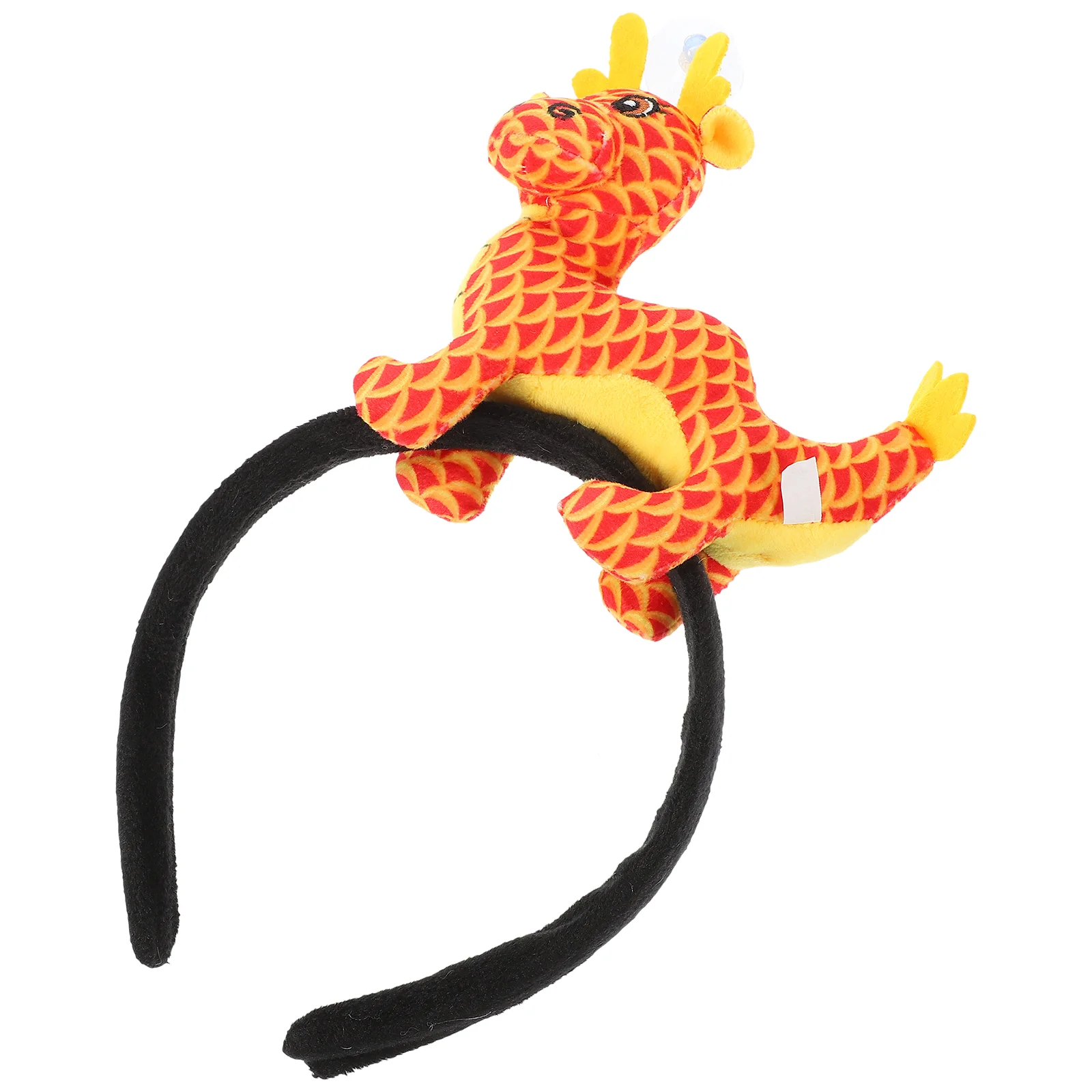 

Year of The Dragon Headband Kids Clothes Hairband Faucet Belt Plush Accessory New Party Child