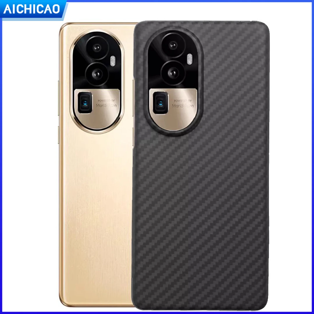 

ACC-Carbon Real Carbon Fiber For Oppo Reno 10 Plus Case Protector Phone Case Cover Ultra-Thin And Ultra-Light Aramid Fiber Shell