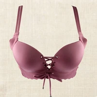 Sexy Thickened Push Up Bra for Women, No Underwire Comfort Bras with Adjustable Drawstring, Padded Bralette Beautiful Back Desig - Image 5