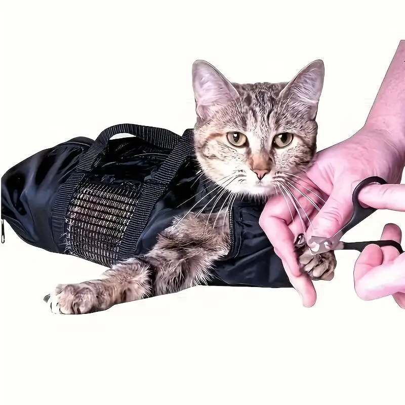 Pet bath bag, cat bath bag, anti scratch and anti scratch cat outdoor pet supplies