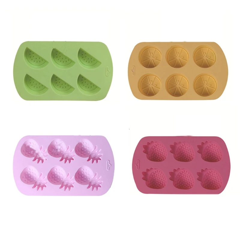 6-полостей 3D силиконовая форма для фруктов, мыла, торта, шоколада, мусса, десерта, кондитерских изделий, инструменты для 6-полостей 3D силиконовая форма для фруктов, мыла, торта, шоколада, мусса, десерта, кондитерских изделий, инструменты для