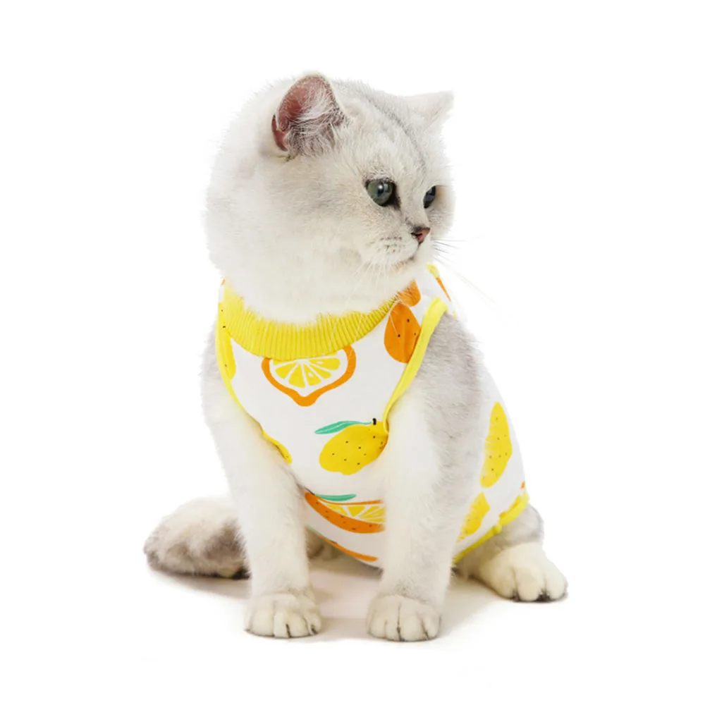 Abdominal Skin Anti-Licking Pajamas Pet Clothing - PeticaDeals
