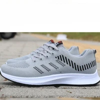 2025 Summer Unisex Mesh Casual Sneakers Outdoor Breathable Light Lace Up Casual Shoes for Men Flat Walking Training Sports Shoes 5