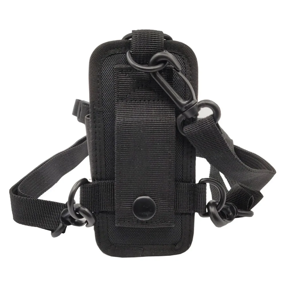 Big Radio Nylon Case 3-in-1 Walkie-Talkie Nylon Case Protector Pouch for Motorola/Hytera/Icom/Kenwood/Baofeng/TYT and More