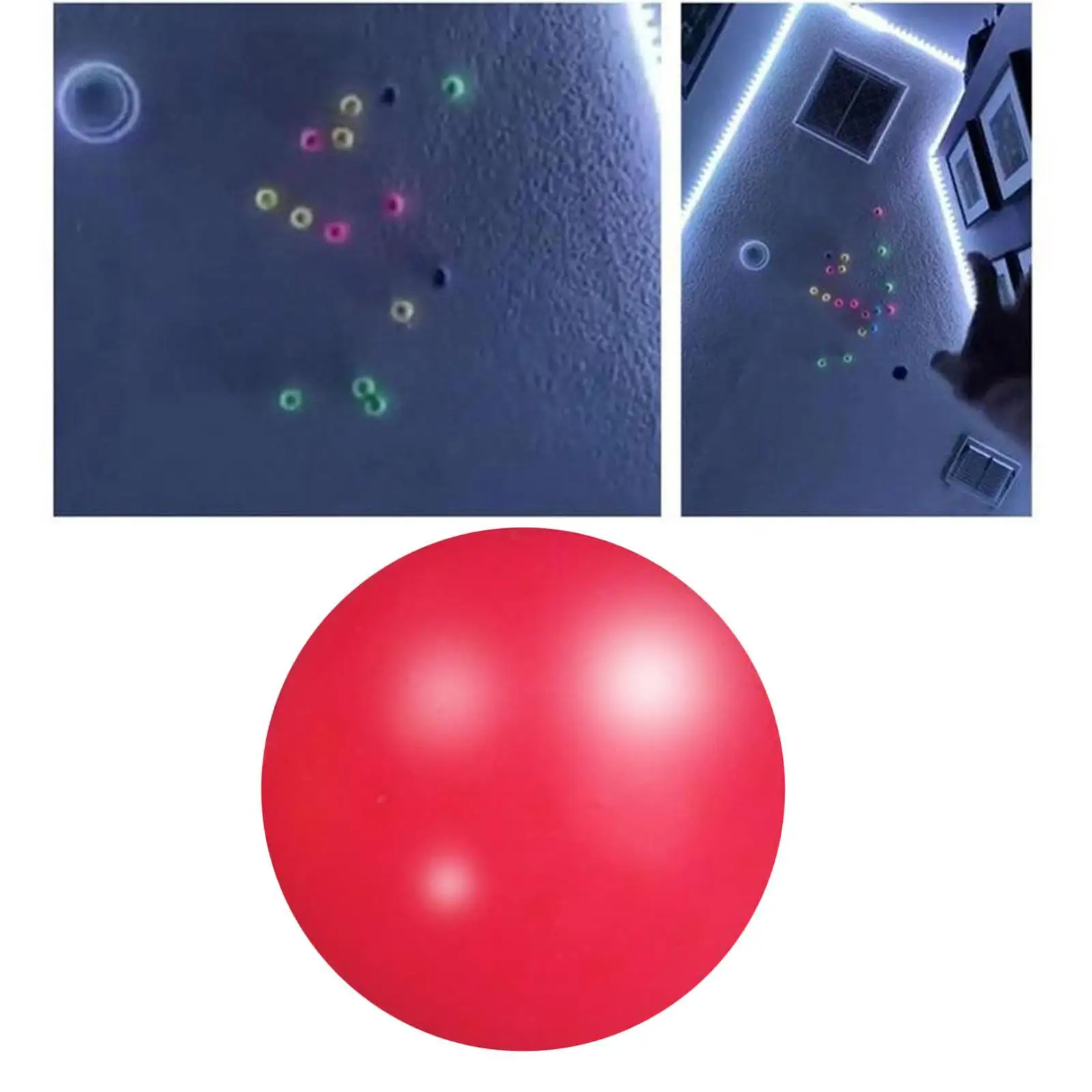 Soft Squeeze Toy Pressure Release Sticky Squash Ball Cute Stick Ball Stick Wall Ball Toys Squishy Toys for Children Fun Play