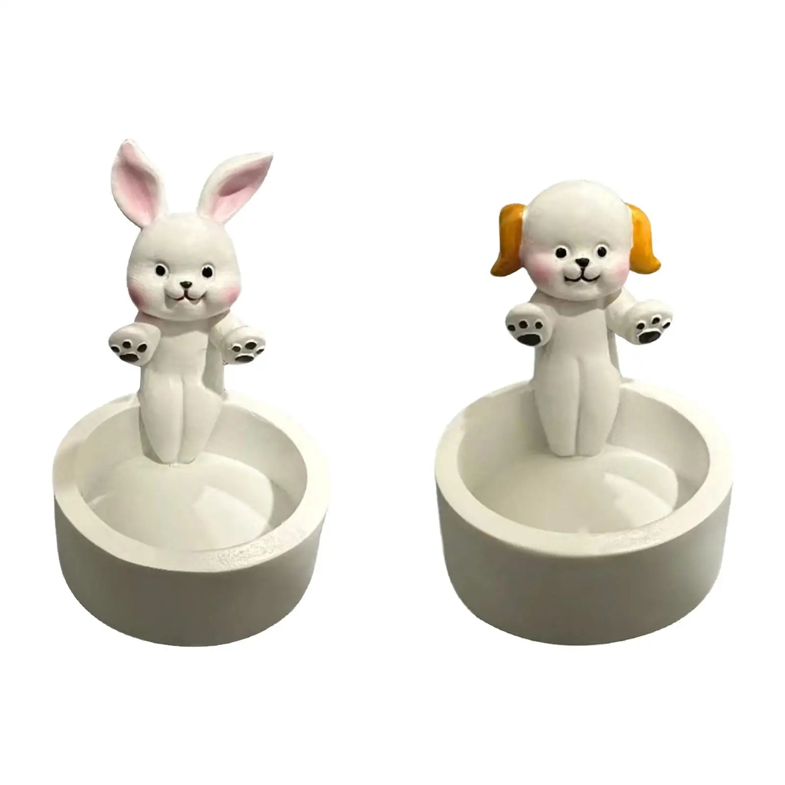 Candle Stand Cartoon Animal Candle Holder for Housewarming Gifts Table Centerpiece Festival Celebrations Anniversary Girl Women