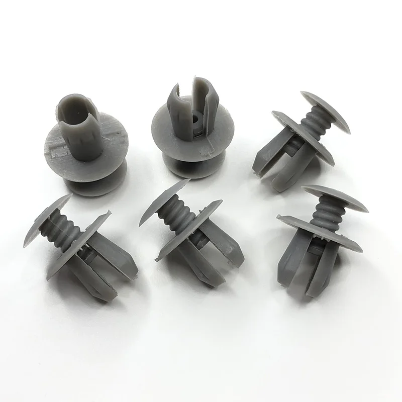 20/50 Pz Grigio Trim Panel Lining Clips Chiusura In Plastica Luce Per Vw Volkswagen T4 T5 Transporter Eurovan Light Clips 9Mm Hole