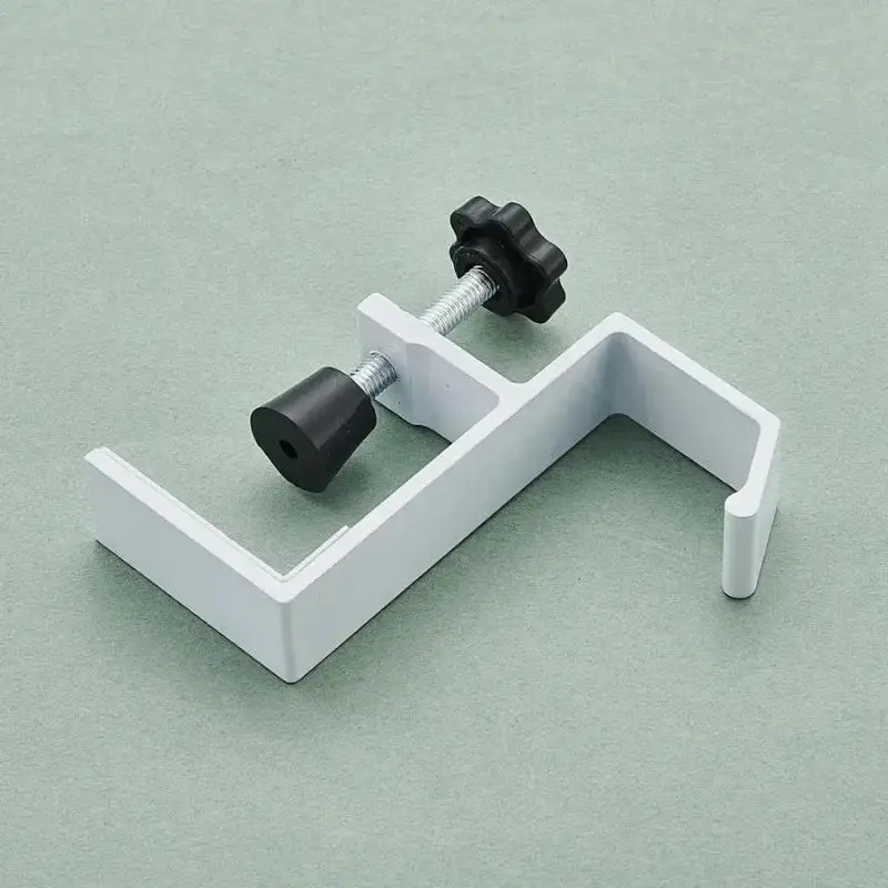 Adjustable Desk Edge Hook Gaming Headset Desk Hanger Student Backpack Storage Hanging Dual Hook Punch-free Home Office Organizer