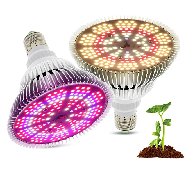 Led Grow Teljes Spektrum Izzó E27 220 V Növény Világos Üvegházhatású Hidroponikus Lámpa Könnyű Fitolamp A Beltéri Növények Virágához - Image 2
