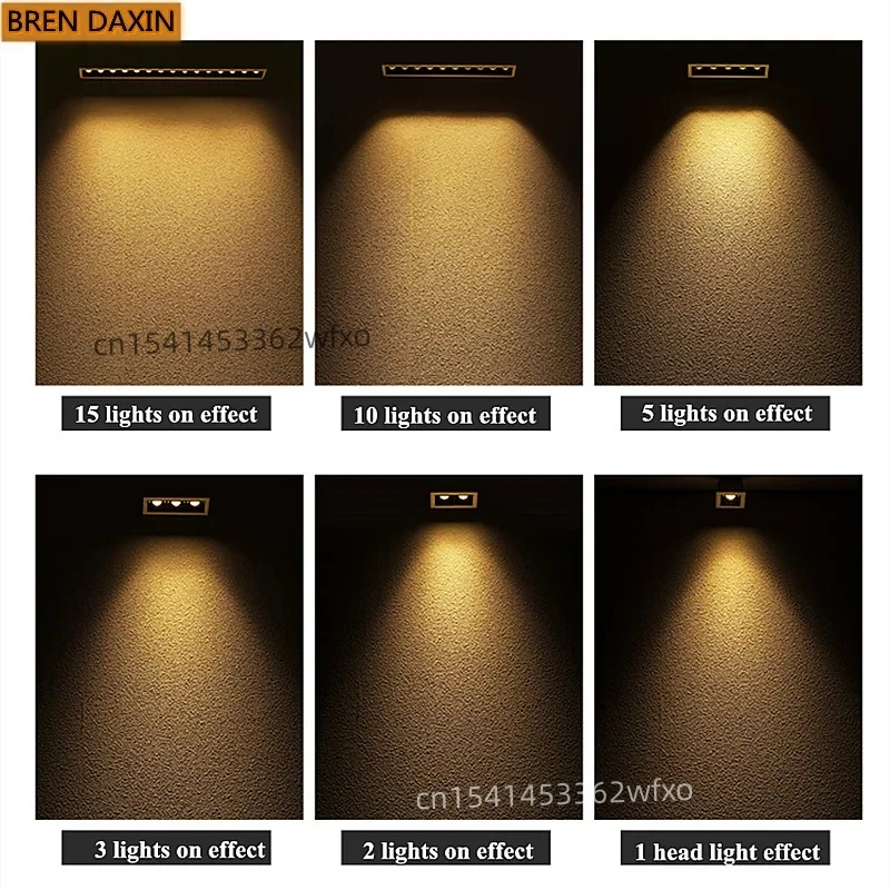 LED Downlight Dimmable LED Downlight Grille lamp Spot Light Indoor 2W/4W/6W/10W/20W/30W Recessed Strip bulb COB ceiling lamp Indoor Lighting