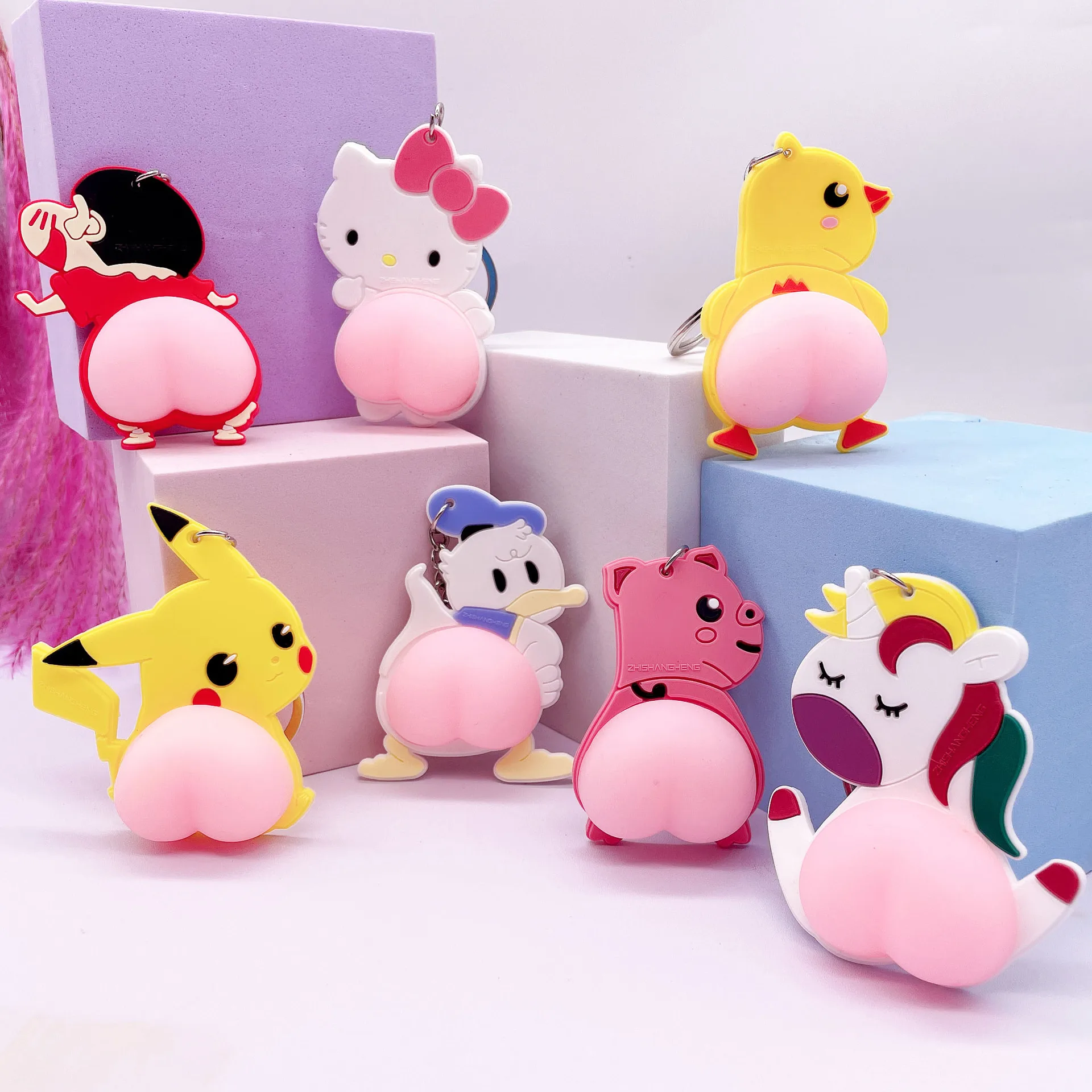 Pokémon pikachu squishy kawaii anti stress brinquedos fidget squirtle  charmander lento subindo squish brinquedo adulto crianças presentes de