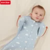 Baby Sleeping Bags Summer Thin Newborn Swaddle Blanket For 0-12Months Promote sleep Infant 100% Cotton Soft Newborn Blanket 1