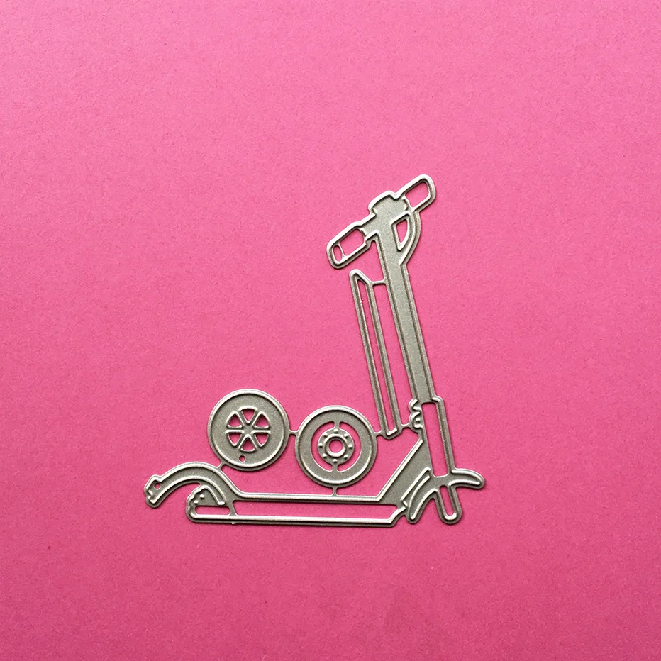 

Mini Scooter Pattern Scrapbooking Cutting Dies Yiwu stock clearance DIY Paper gift Card Making metal craft Album