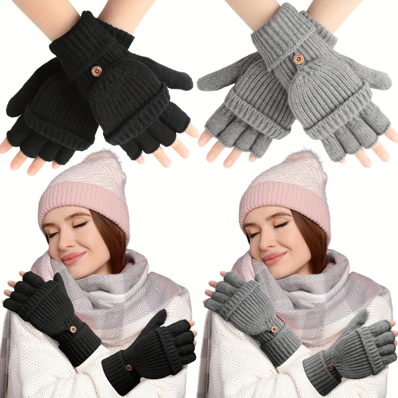 Convertible Mittens - A Simple Free Knitting Pattern + Video