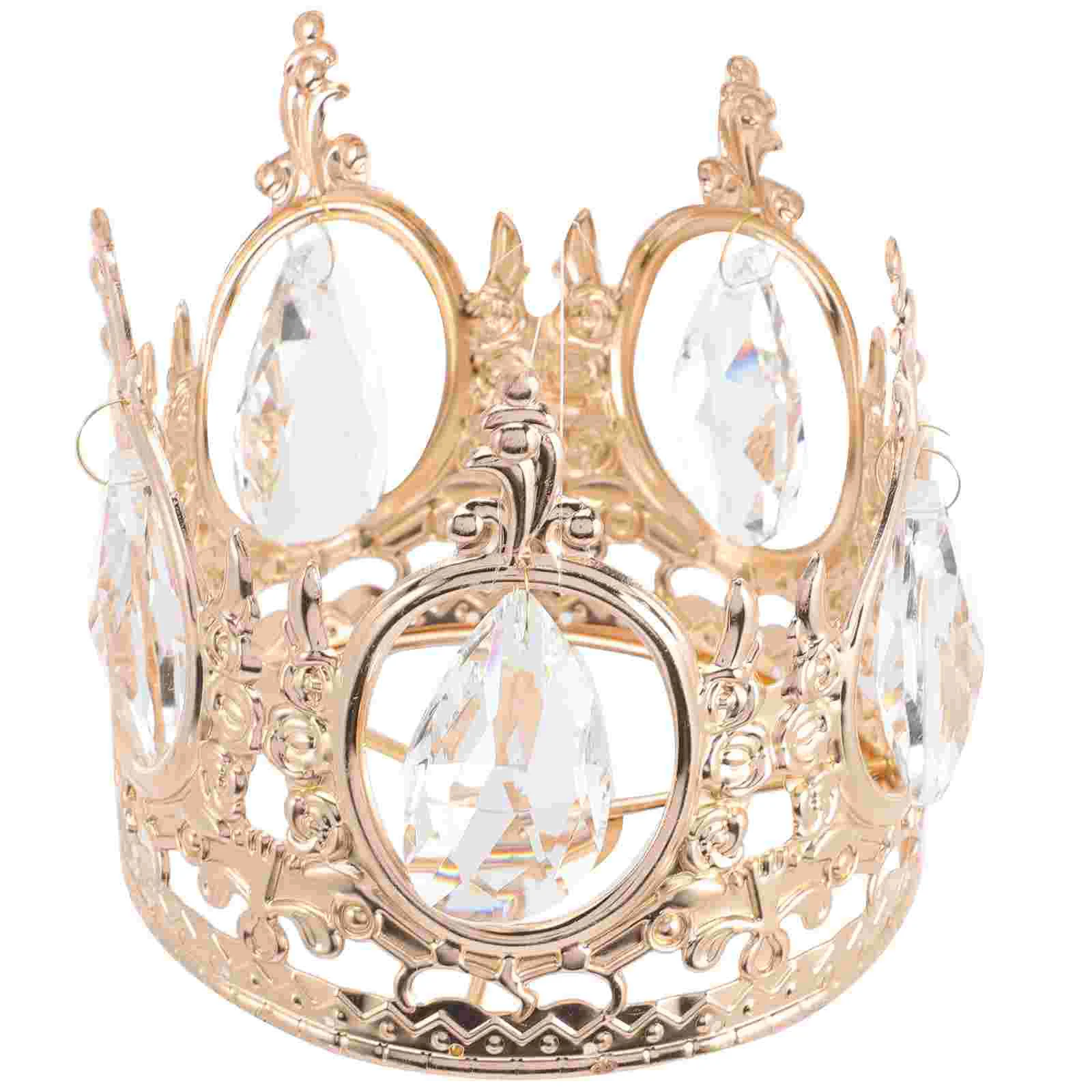 

Ceiling Light Accessory Pendant Decor Table Lamp Crown Ornament Birthday Cake Decor Tools Gift Wedding Supplies