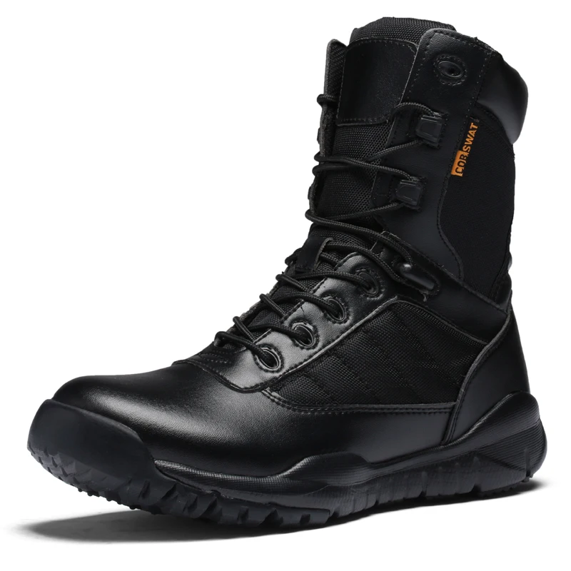 

Outdoor tactical boots military boots men's desert boots light breathable high-top men's boots wear-resistant combat boots