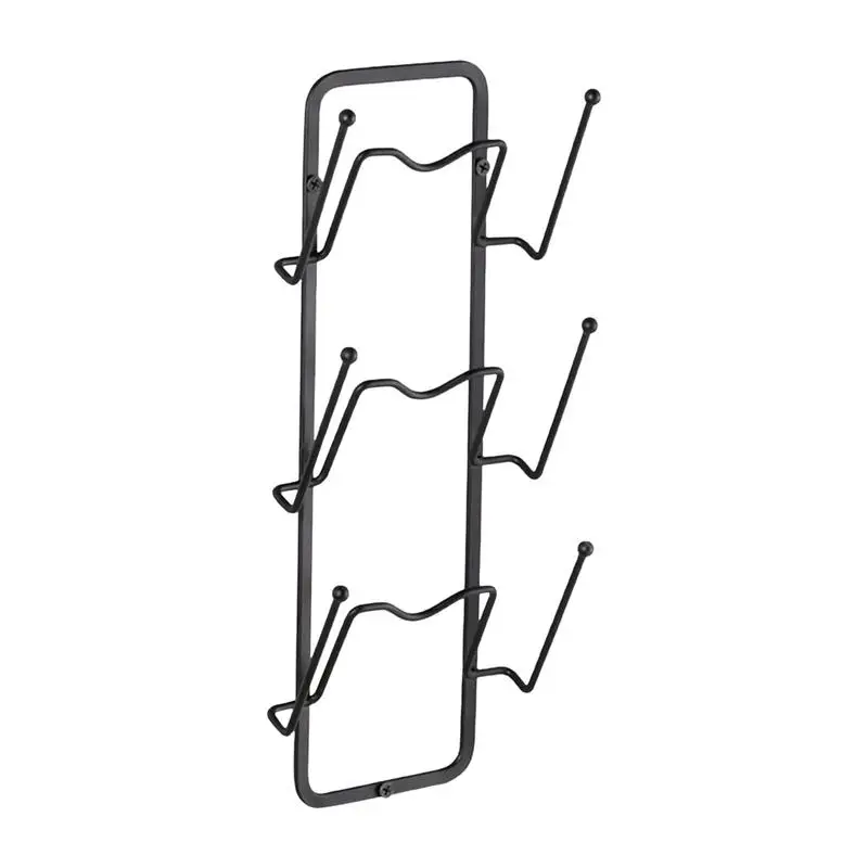

Настенная вешалка для крышки кастрюли, настенный подвесной держатель, трехслойный держатель для крышки кастрюли, кухонный настенный органайзер для крышки сковороды