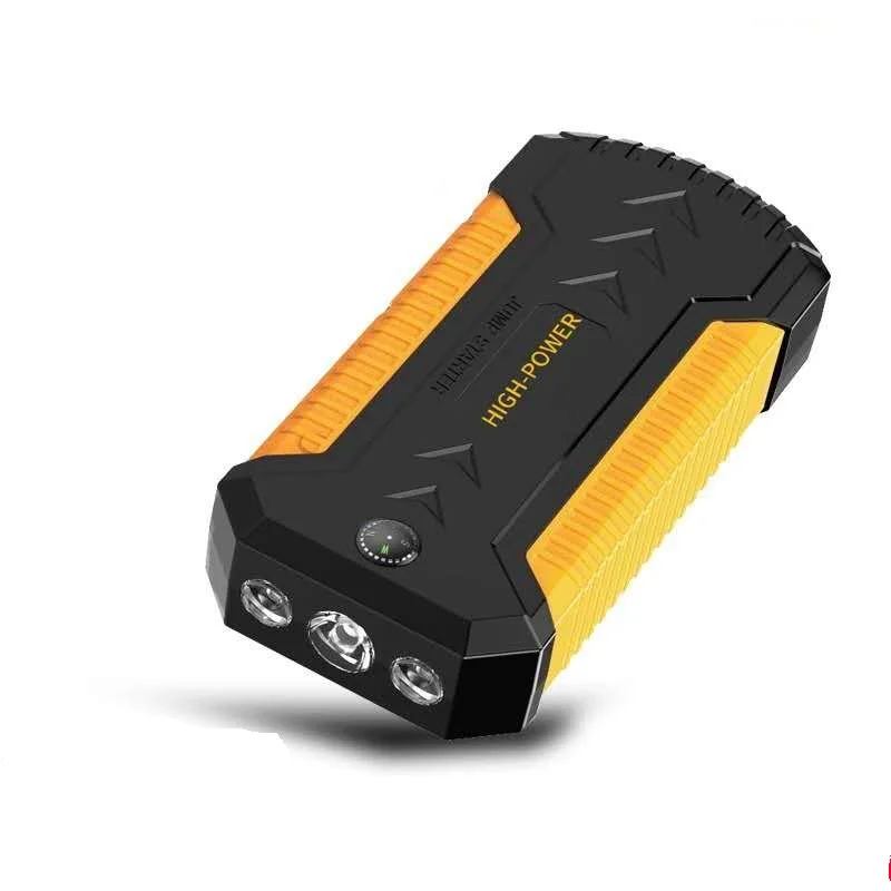 

Portable 12V car jump starter power bank with 4 USB port