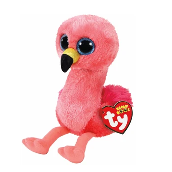 Ty Beanie Boos 15cm Stuffed & Plush Gilda The Flamingos Toy