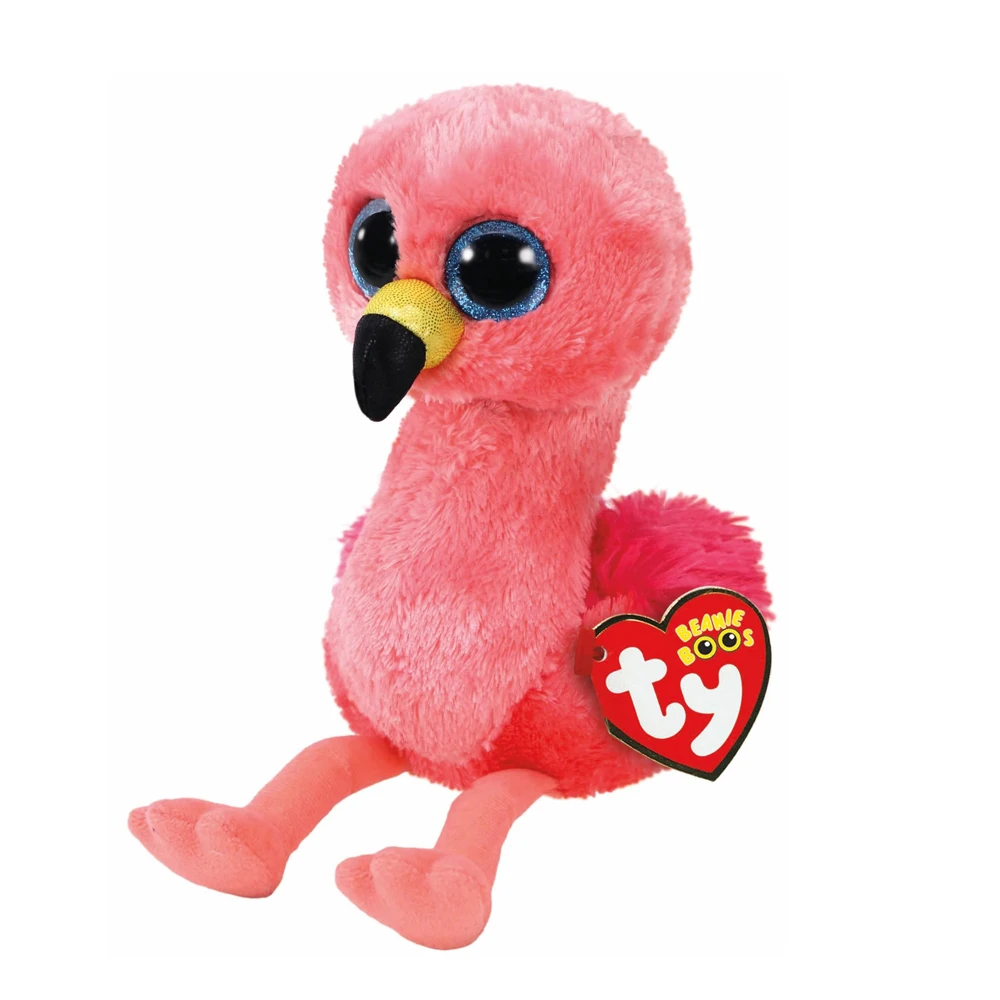 Ty Beanie Boos 15cm Stuffed & Plush Gilda The Flamingos Toy