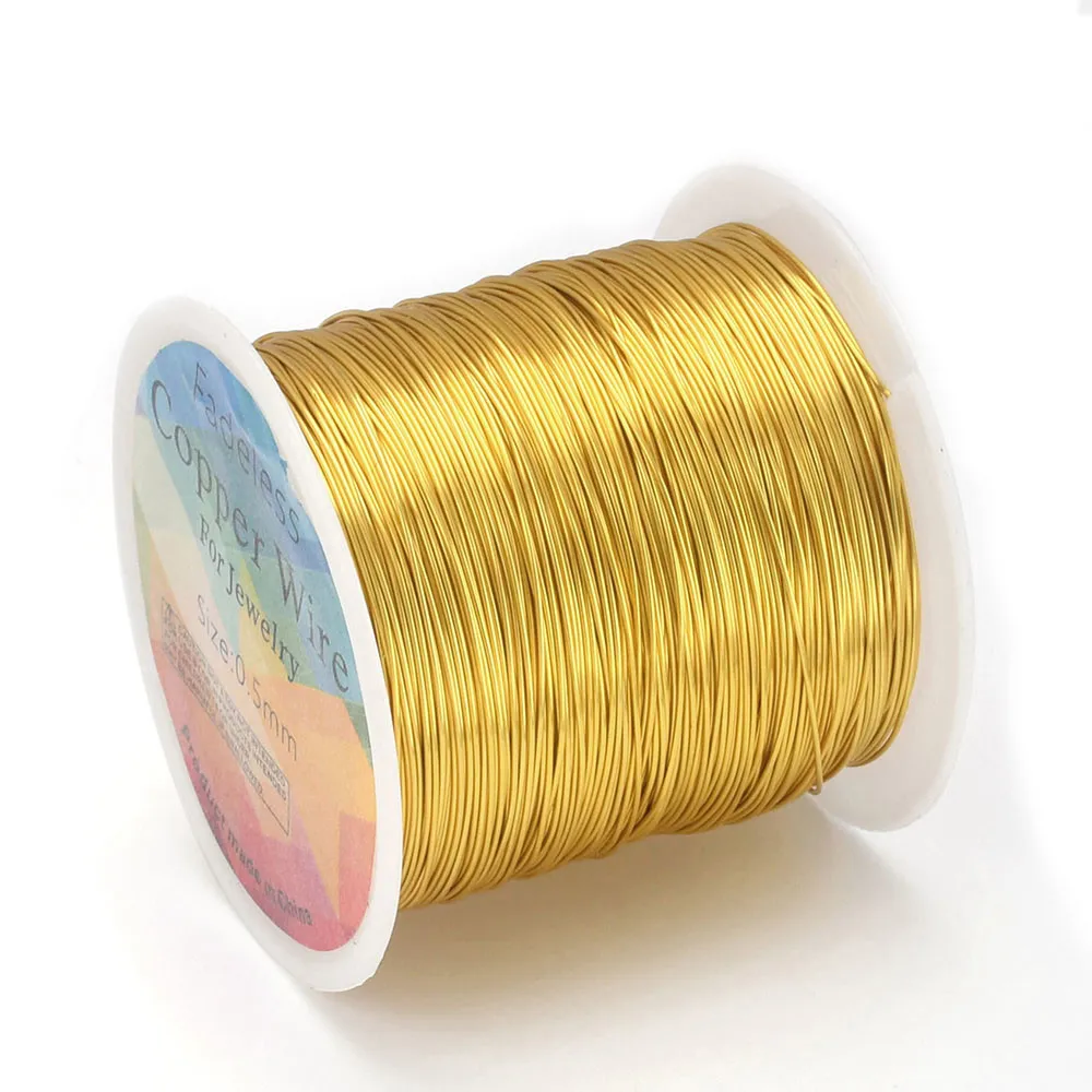 Colorful Tarnish-Resistant Copper Wire